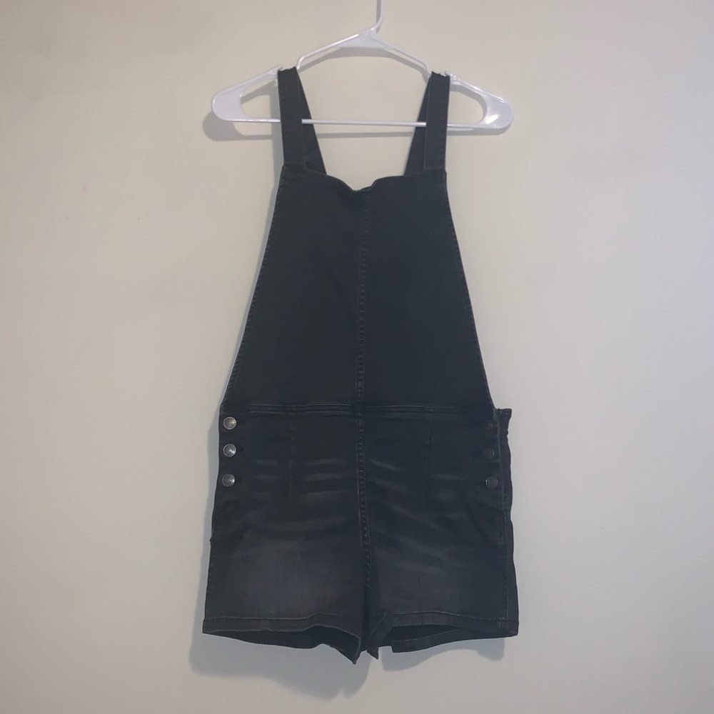 Free People Denim Romper